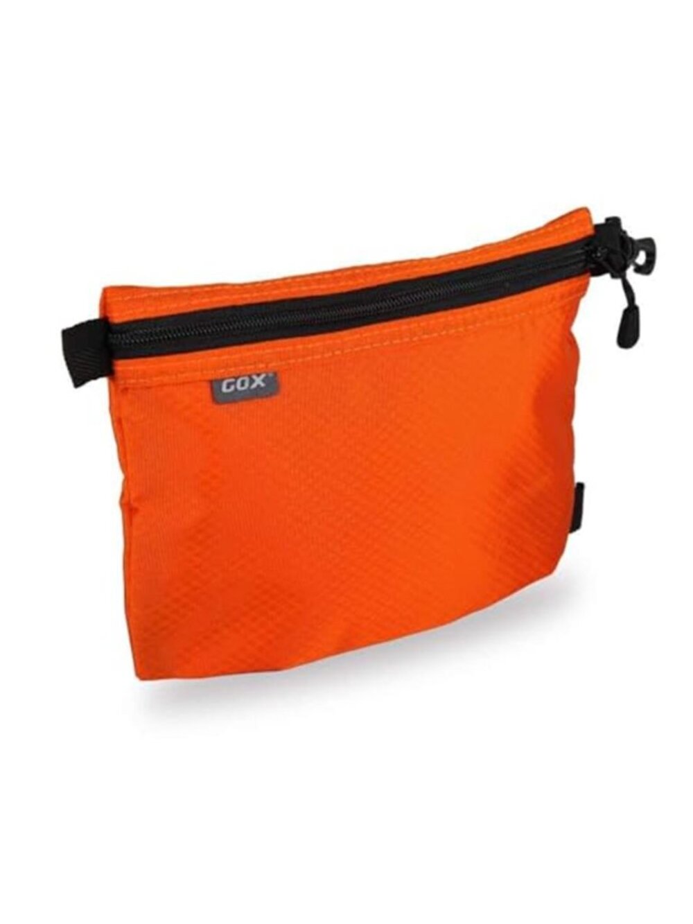Small Toiletry Bag Men Dopp Kit Nylon Zipper Pouch Orange Water Repellent New